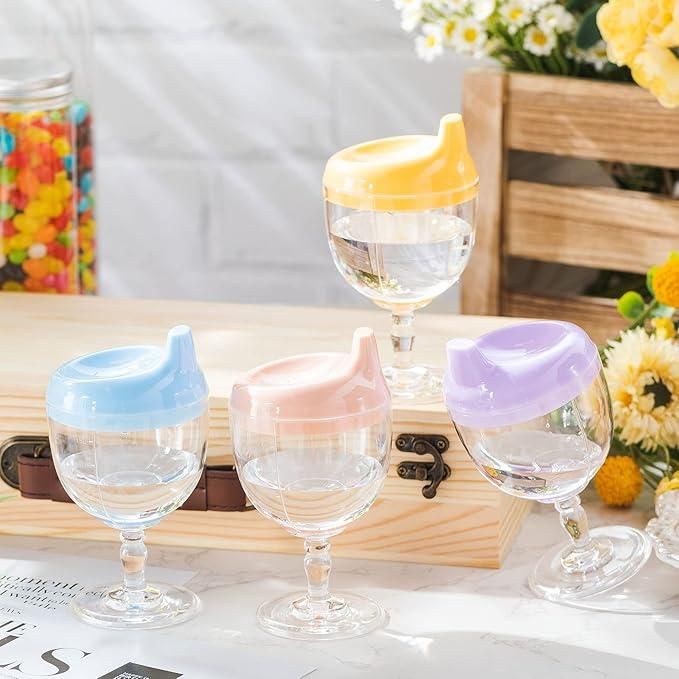 Baby Sippy Cup Plastic Stemware