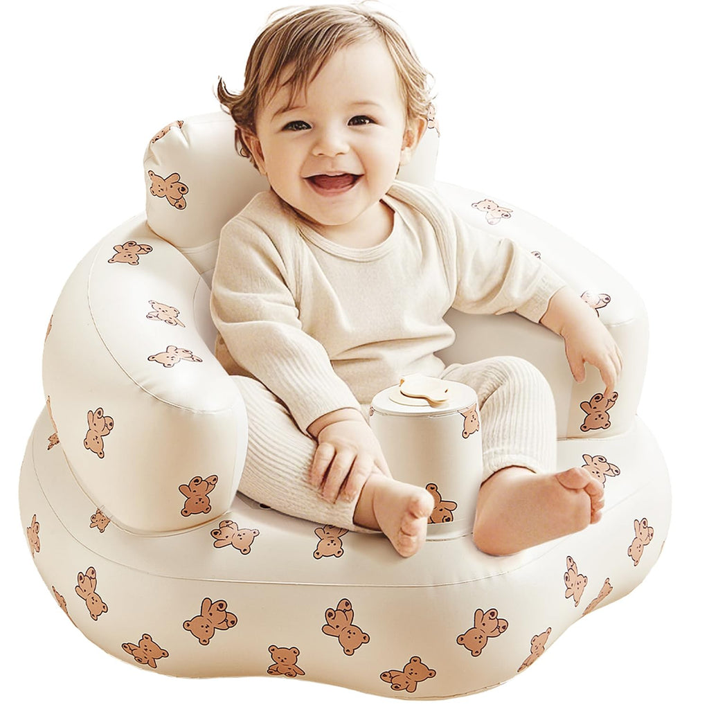 Safe & Comfy Inflatable Baby Chair with Inbuilt Air pump