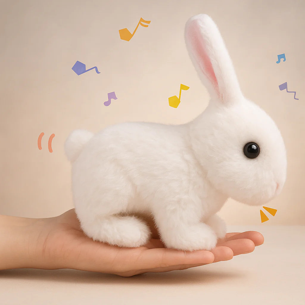 Interactive Rabbit Toy with Sound & Movement
